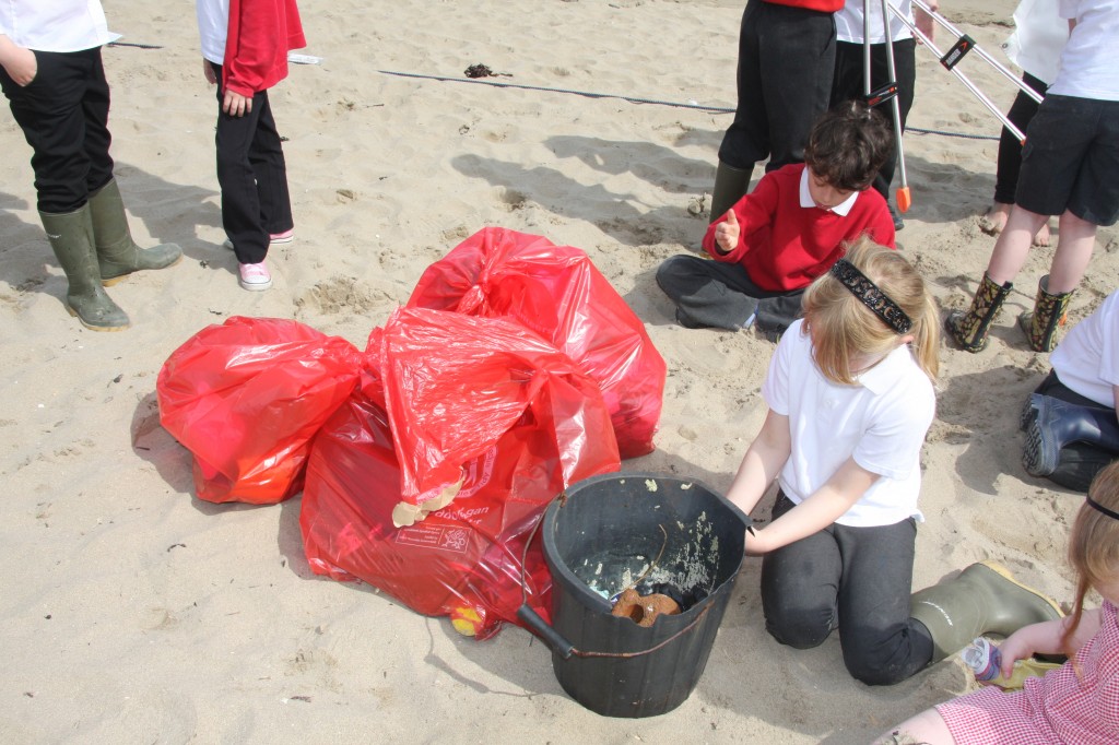 The rubbish we collected