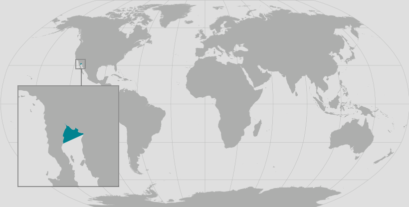 Worldwide distribution of the Vaquita porpoise / NOAA Fisheries