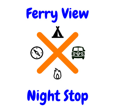 Ferry View camp site logo
