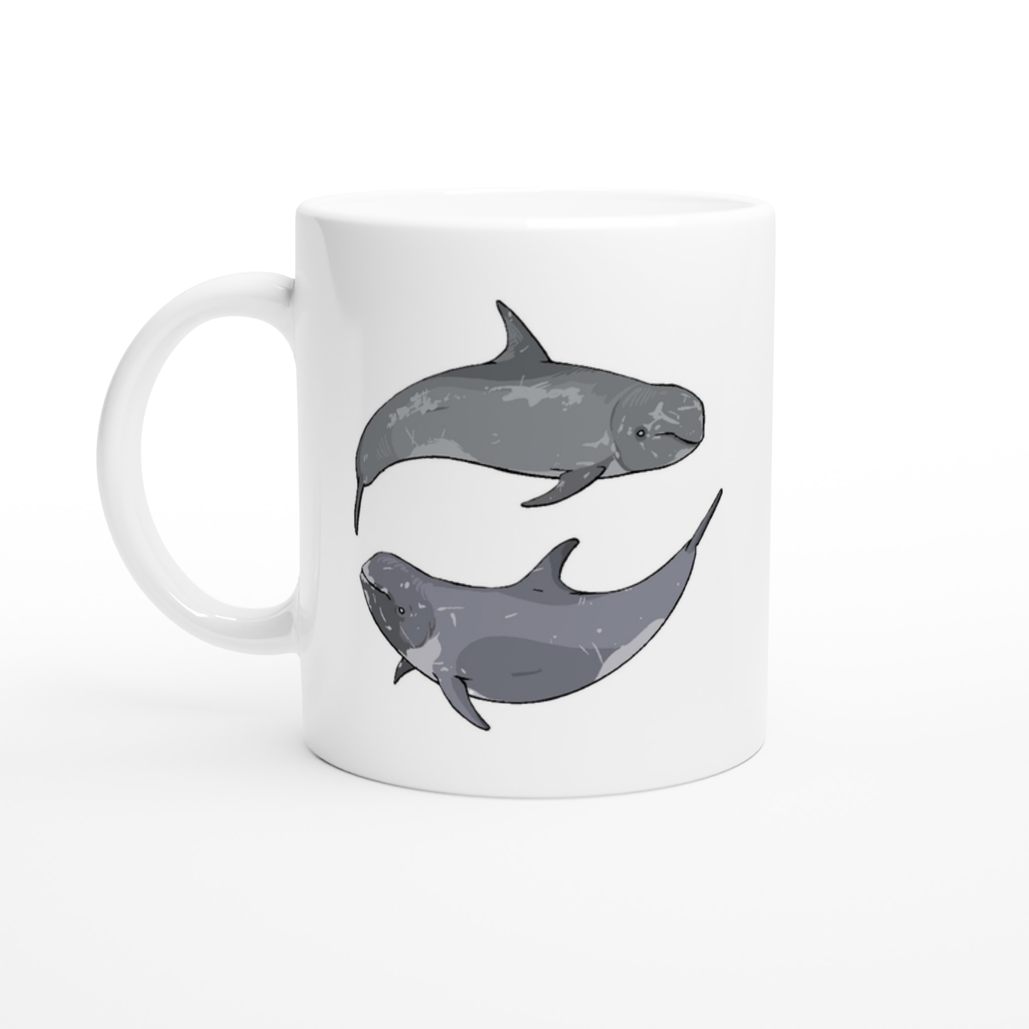 Risso's dolphins - design by Tom Lord